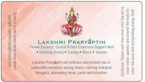 Lakshmi Praryāptiḥ Mist